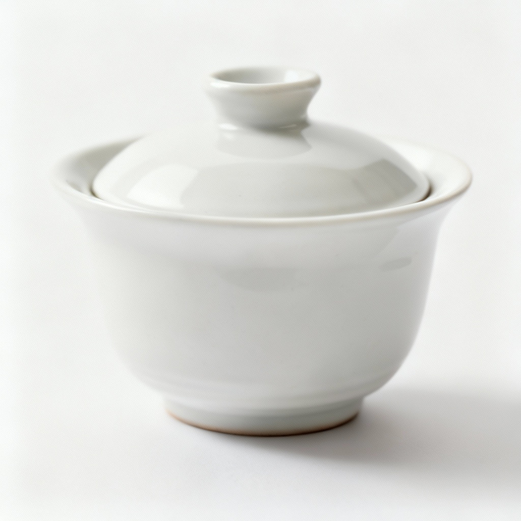 Minimalist Ceramic Succulent Planter - 4 Inch, White