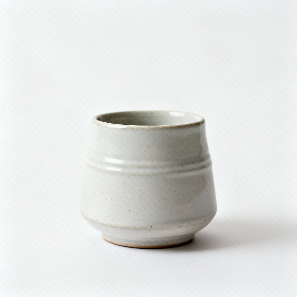 Minimalist Ceramic Succulent Planter - Set of 2, White