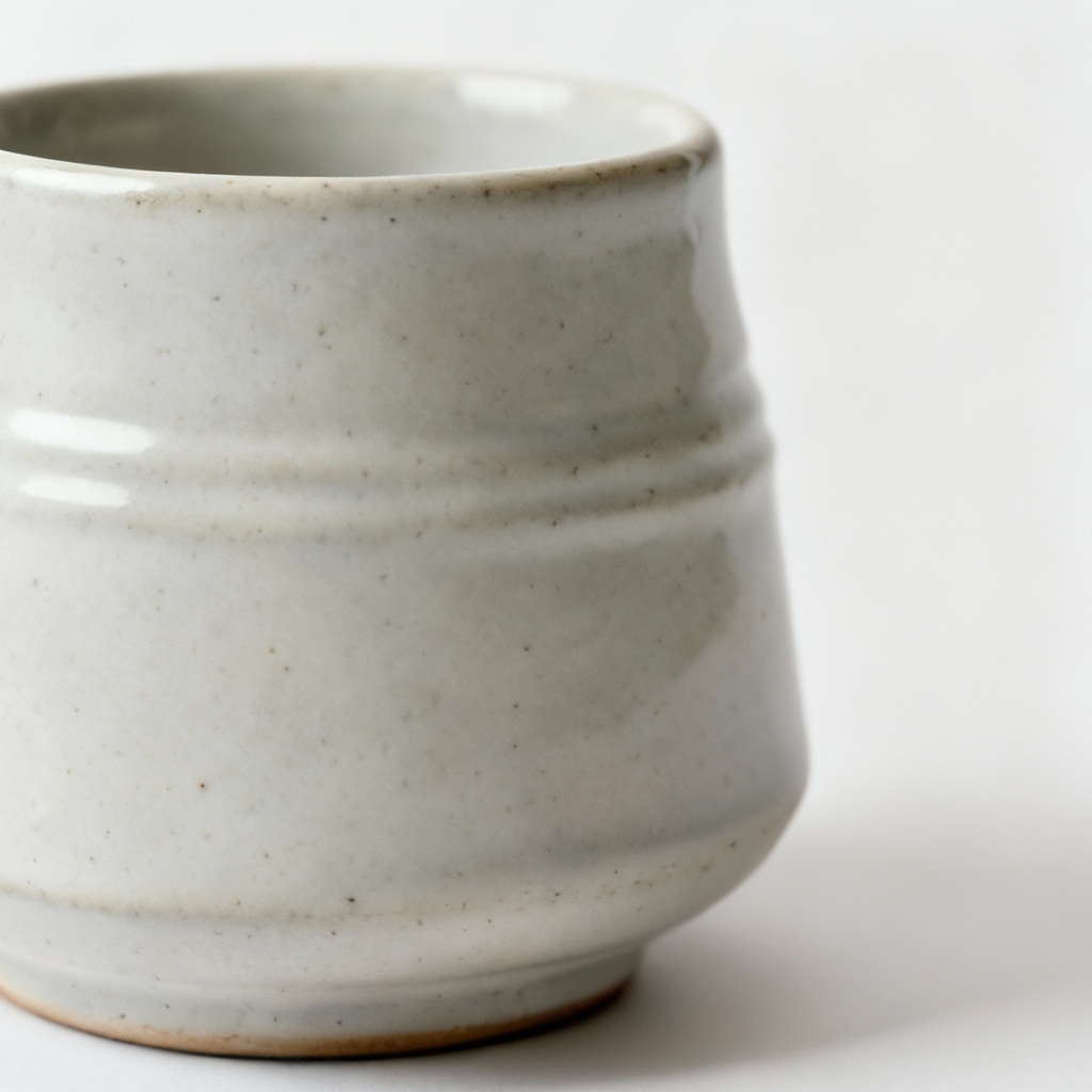 Minimalist Ceramic Succulent Planter - Set of 2, White