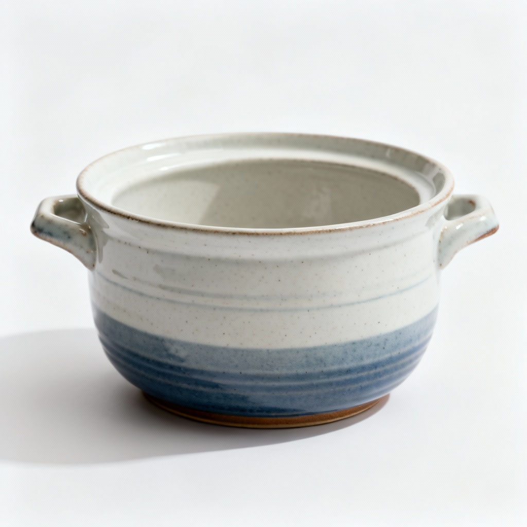 Modern Minimalist Ceramic Vase - Matte Finish, 8-Inch